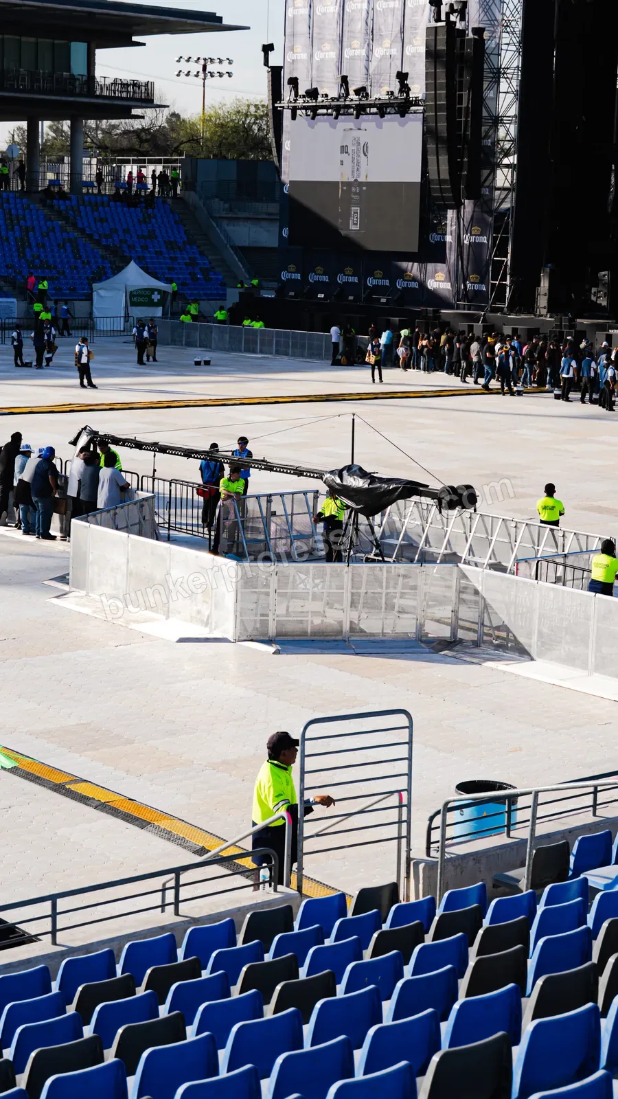 Technical build for Corona Sessions — 96