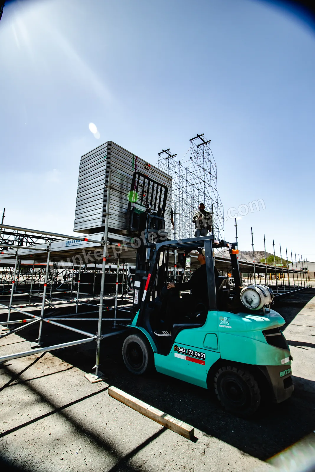 Montaje técnico para La Cura — 31