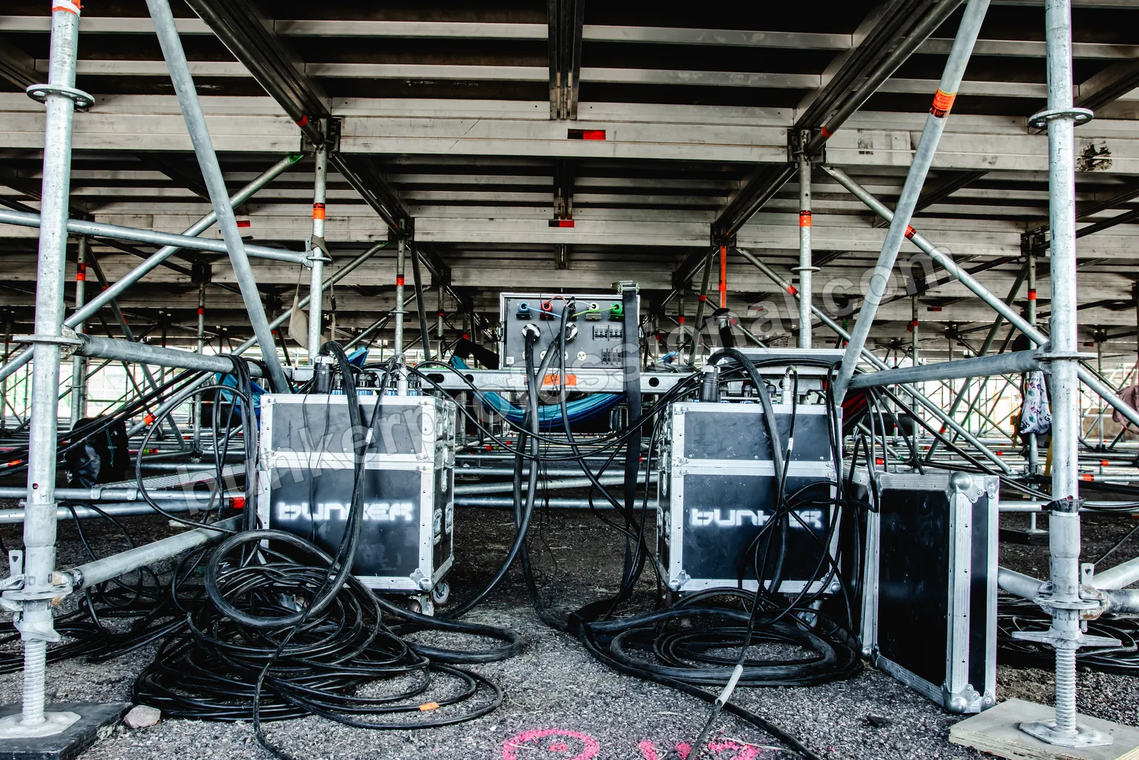 Montaje técnico para La Cura — 52