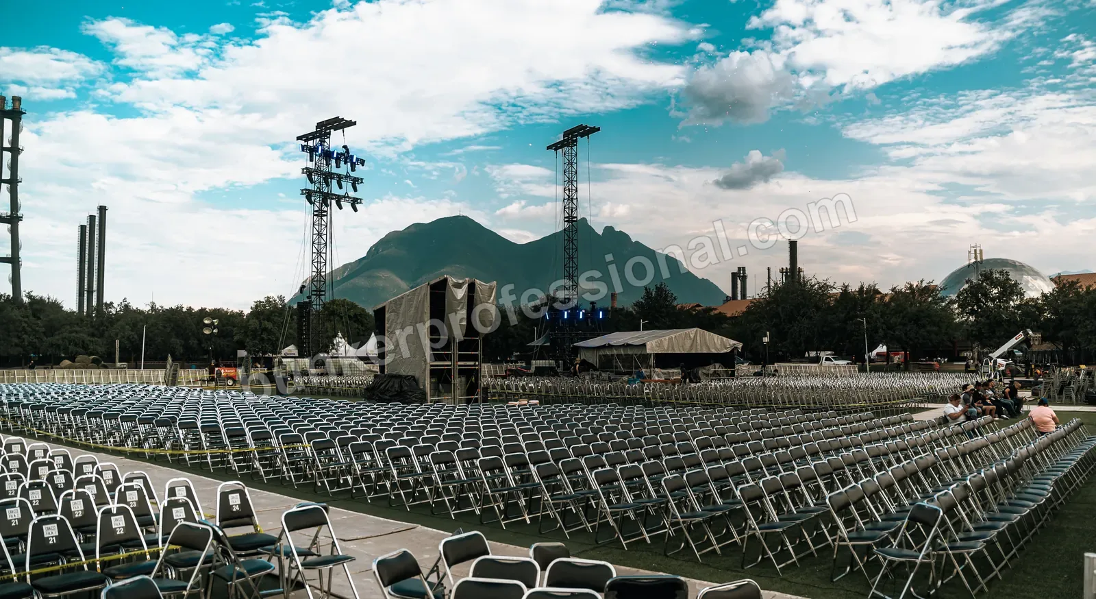Montaje técnico para Shakira — 115