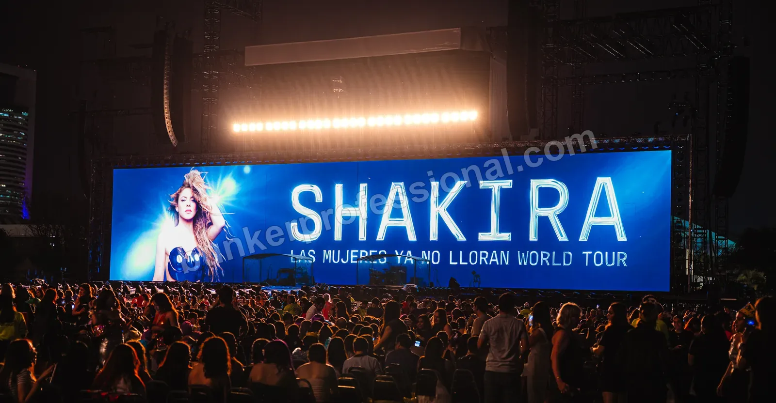 Montaje técnico para Shakira — 159