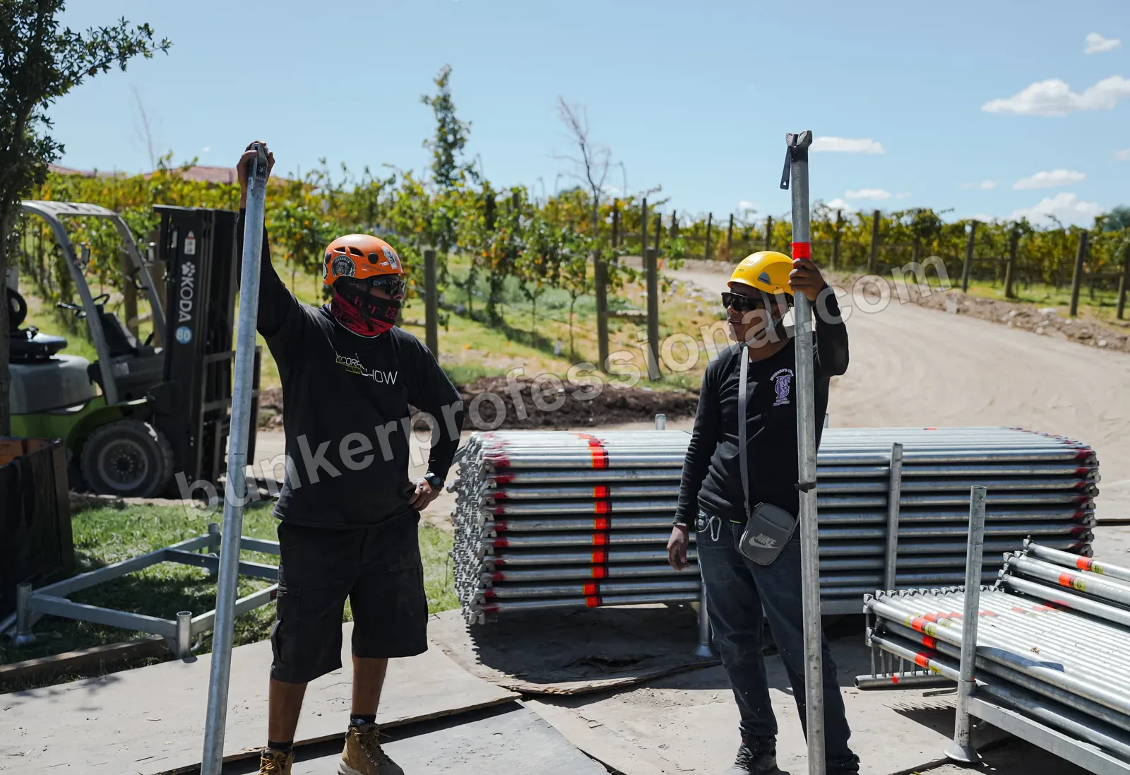 Montaje técnico para Vendimia Parras — 12