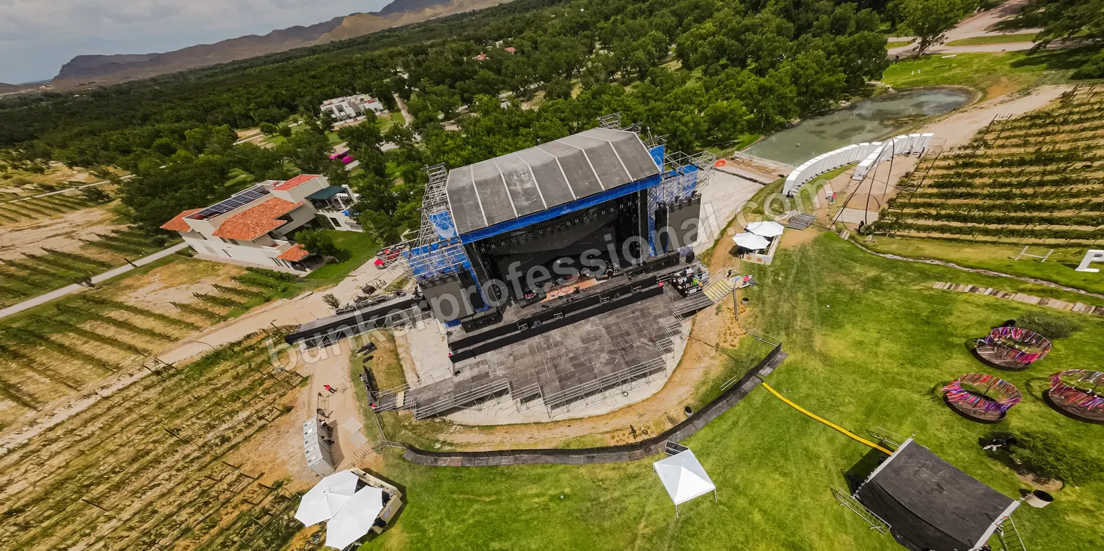 Montaje técnico para Vendimia Parras — 121